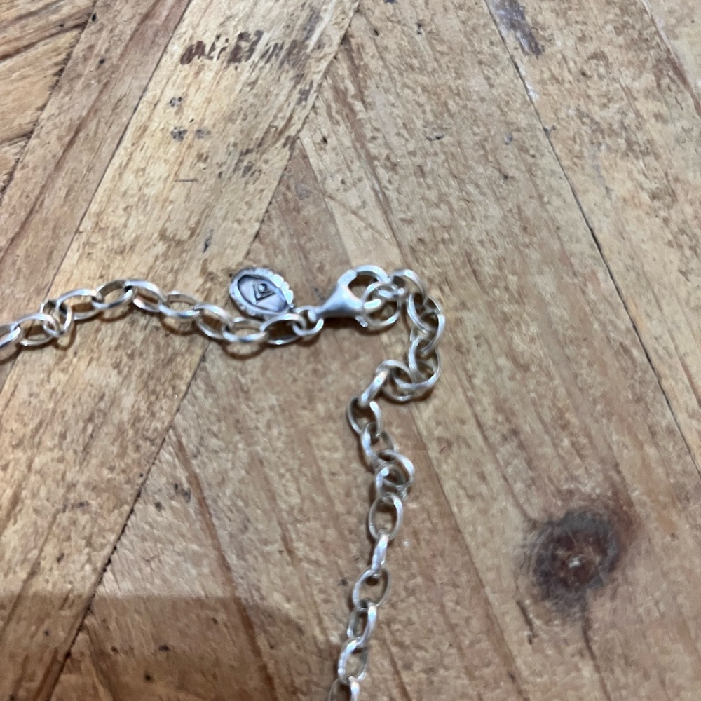 SILPADA Indigenous Impressions Tribal Sterling Silver brass HEAVY Necklace N3239 - Picture 6 of 9